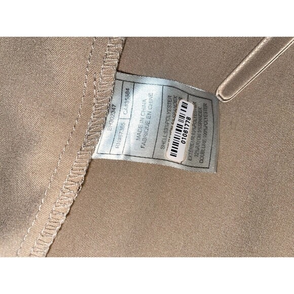 BB Dakota Lightweight Trench Coat Style Utility Jacket Camel Tan Women's Medium - Picture 9 of 13